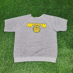 Vintage University-of Michigan Sweatshirt Womens Large 21x23 Boxy
